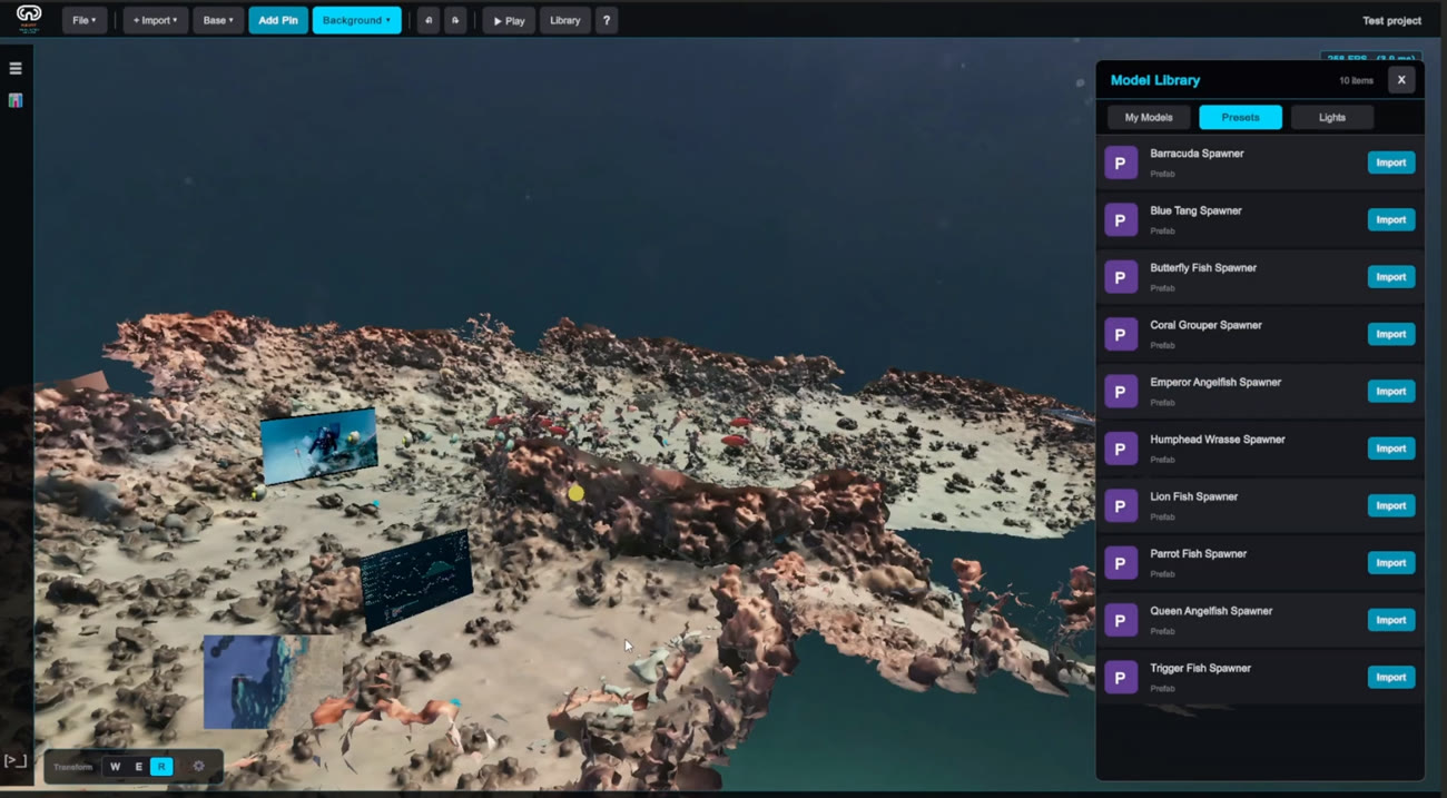 Navigable 3D twin
